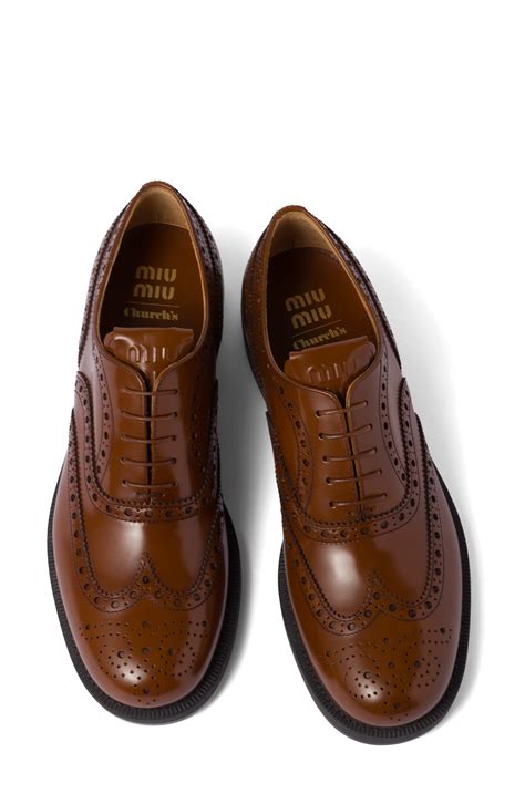 miu miu brogues|Miu Miu brogues and Oxfords for women .